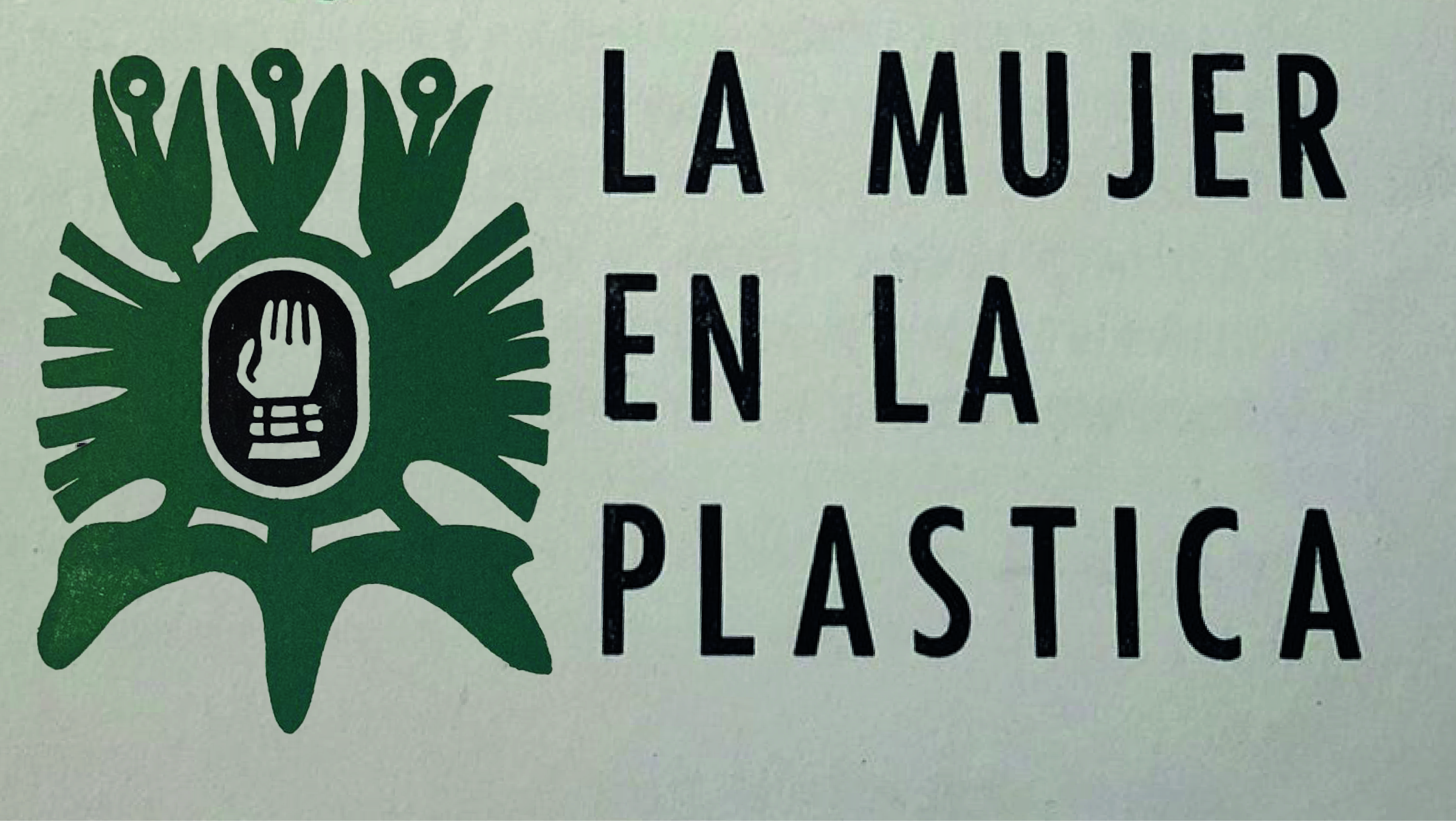 La mujer en la plastica